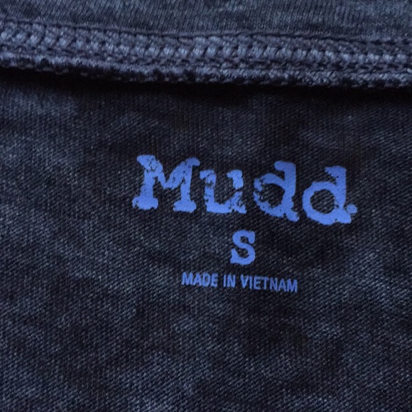 Mudd supersoft scoop neck thin layer black/gray - Picture 4 of 8